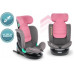 KinderKraft LEONARDO 360 Pink-Gray 40-150 CM R129 ISOFIX