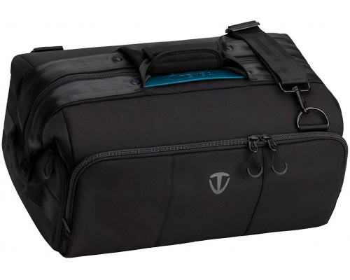 Tenba 637-502, Shoulder case, Any brand, Shoulder strap, Notebook compartment, Black