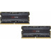 SO-DIMM 64 GB DDR5-5200(2x 32 GB)Dual-Kit(schwarz, MRA5S520HHHD32GX2, Redline SODIMM)