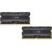 SO-DIMM 64 GB DDR5-5200(2x 32 GB)Dual-Kit(schwarz, MRA5S520HHHD32GX2, Redline SODIMM)