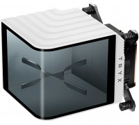 TRYX Panorama CPU-Wasserblock, AMOLED-Display, Intel- und AMD-Sockel - weiß
