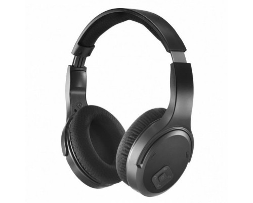 Hama nauszne wireless TV black