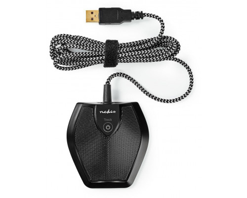 Nedis MICCU100BK do komputera USB przewodowy Black