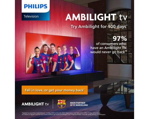 Philips 8000 series 55PUS8309/12 139,7 cm (55") 4K Ultra HD Smart TV Wi-Fi Czarny