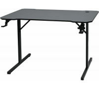 Gaming galds gamingowe BG100 Black 120x70x75 cm komputerowe z uchwytem