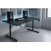 Gaming galds gamingowe BG100 Black 120x70x75 cm komputerowe z uchwytem