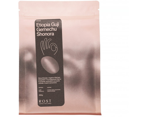 ROST kawa ziarnista Etiopia Guji Gemechu Shonora filtrowana 250 g