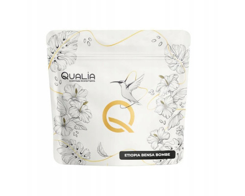 Qualia Caffe Etiopia Bensa Bombe Filtr 250g