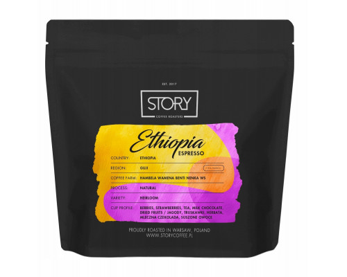Story Coffee Roasters Ethiopia Guji Natural Espresso 250g