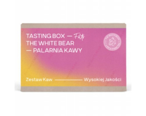 The White Bear Zestaw testowy filtr 4x80g
