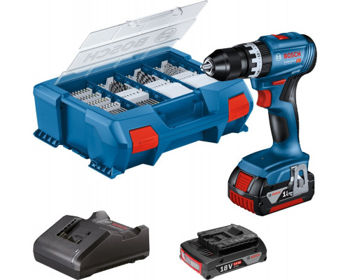Bosch GSB 18V-45 18 V 2 x akumulator 2 / 4 Ah