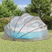 vidaXL Przezroczysta kopuła do basenu 546 x 516 x 250 cm PVC