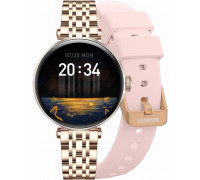 Smartwatch Gravity Smartwatch Rose Gold srebrny rose 2 Paski GT26-4
