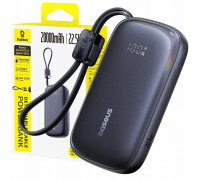 Baseus EnerFill FC21 Qpow 20000mAh 22.5W ar displeju z dołączonym kablem - black
