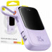 Baseus Poerbank Qpow Pro+ 10000mAh 22.5W with built-in USB-C cable - violet