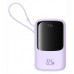 Baseus Poerbank Qpow Pro+ 10000mAh 22.5W with built-in USB-C cable - violet