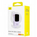 Baseus Poerbank Qpow Pro+ 10000mAh 22.5W with built-in USB-C cable - violet