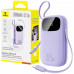 Baseus EnerFill FC21 Qpow 3 20000mAh 22.5W ar displeju cyfrowym z dołączonym kablem - violet
