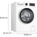 Bosch od przodu WGG244FWSN Seria 6, 9 kg, 1400 obr./min.