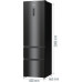 Hisense RM469N4AFD1 Wolnostojący 368 l D Black