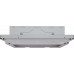 Bosch Serie 2 DFL063W57 okap kuchenny Półzintegrowany (wyciągany) Metaliczny, Srebrny C 351 m³/h