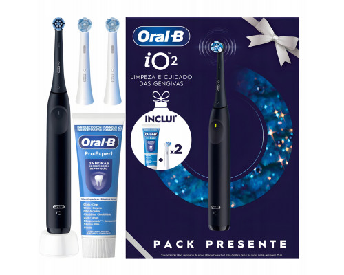 Brush Oral-B iO Series 2 Special Kit iO2 black + 2 dodatkowe końcówki
