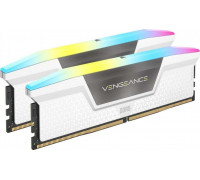 Corsair Vengeance RGB, DDR5, 32 GB, 6400MHz, CL36 (CMH32GX5M2B6400Z36W)