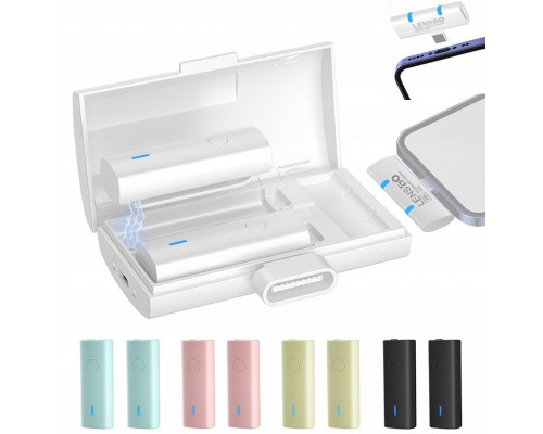 LensGo 2x Bezprzewodowy Krawatowy Box Ładowarka / 518c Type-c