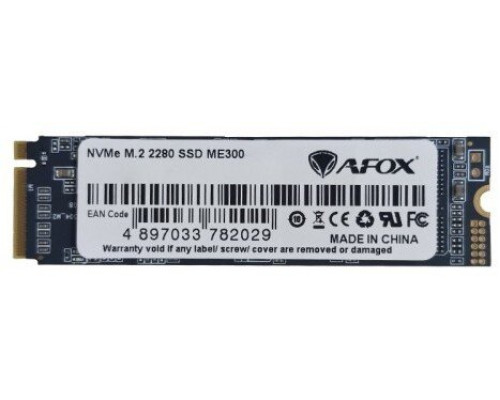 SSD AFOX ME300 SSD M.2 PCI-EX4 128GB TLC 1.6 GB/S NVME ME300-128GN
