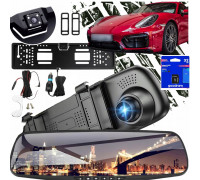car kamera reversing w ramce full hd 4led karta 32gb