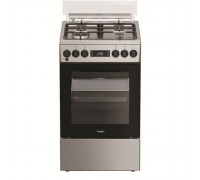 Whirlpool Cooker | W5G8LMSWTX | Hob type  | Oven type Electric | Stainless steel | Width 50 cm | Depth 60 cm | 60 L