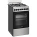 Whirlpool Cooker | W5G8LMSWTX | Hob type  | Oven type Electric | Stainless steel | Width 50 cm | Depth 60 cm | 60 L