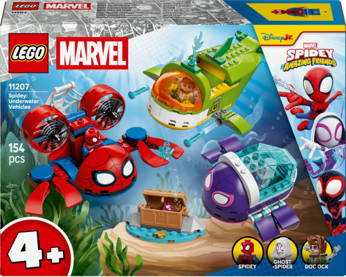LEGO Marvel Spidey: podwodne pojazdy (11207)