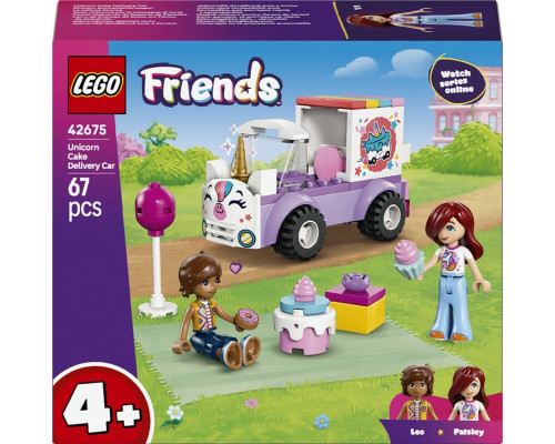 LEGO Friends Jednorożcowa dostawa tortu (42675)