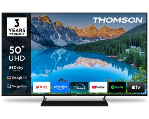 Thomson 50UG5X15 127 cm (50") 4K Ultra HD Smart TV Wi-Fi Czarny