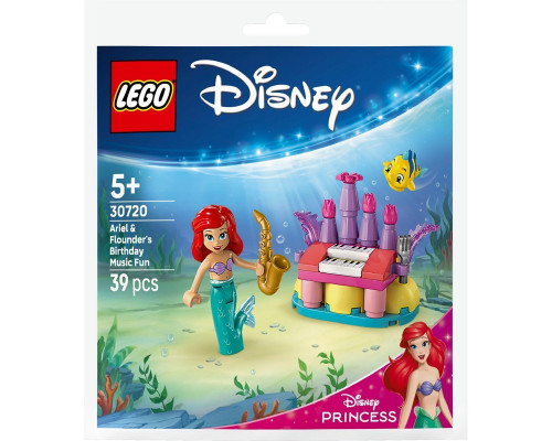 LEGO Disney Urodzinowa potańcówka Arielki i Florka (30720)