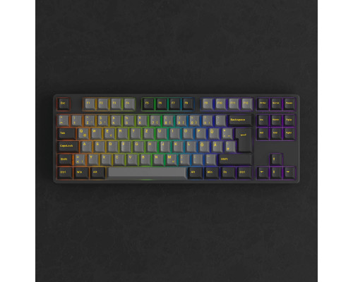 Akko AKKO Black & Gold 5087S Gryzyna , RGB – V3 Cream Yellow Pro Switches, ISO DE, Black & Gold