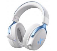MCHOSE Bezprzewodowe Gier V9 PRO (White/Blue)