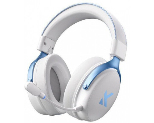 MCHOSE Bezprzewodowe Gier V9 PRO (White/Blue)