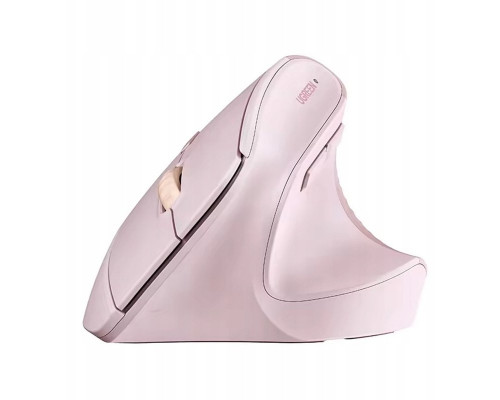 Bezprzewodowa pionowa Ugreen M571 2.4G 4000 DPI 1xAA (różowa)