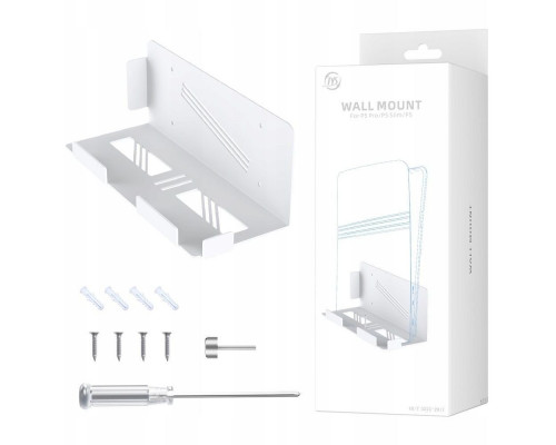 Handles Na Ścianę Ścienny For Sony Play Station 5 Ps5 Digital Disc Slim Pro / Jys-p5226-v2 / White
