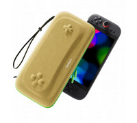 Twardy Swith tywny Case Case Etui Waliwith ka Case For Nintenfor Switch 2 / G11 Beige Z Greenm Zamkiem