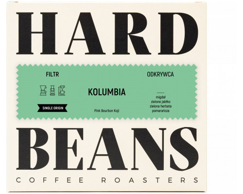 Hard Beans - kawa ziarnista Kolumbia Pink Bourbon Koji SupernaturalFilter 200 g