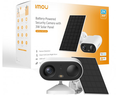 IMOU IPCam Cell Full Color Kamera +Solarpanel