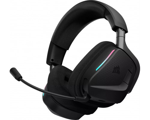 Corsair VOID v2 MAX WIRELESS Zestaw słuchawkowy Bezprzewodowy Opaska na głowę Gaming Bluetooth Czarny