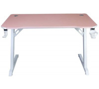 Gaming galds gamingowe Cobra CRF4575RGB Pink LED RGB 120 cm