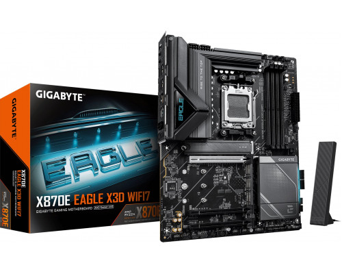 GIGABYTE X870E EAGLE X3D WIFI7 AMD X870E Gniazdo AM5 ATX