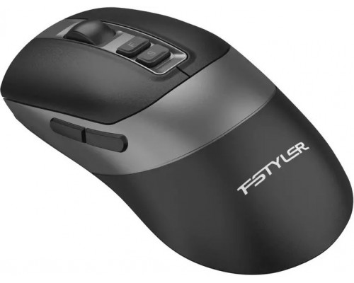 A4Tech A4tech FB50CS Plus FStyler, cicha biurowa mysz, BT+2,4GHz, czarny