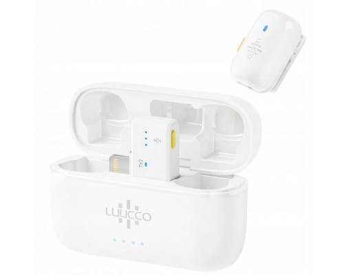 2x Mini Bezprzewodowy Krawatowy 100m Do Apple Iphone Lightning / Minipods K2 / Lightning / White
