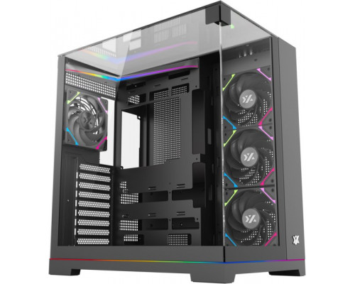 XYZ PC GEAR Tesseract ARGB black (X-CS-TESSERACT-B)